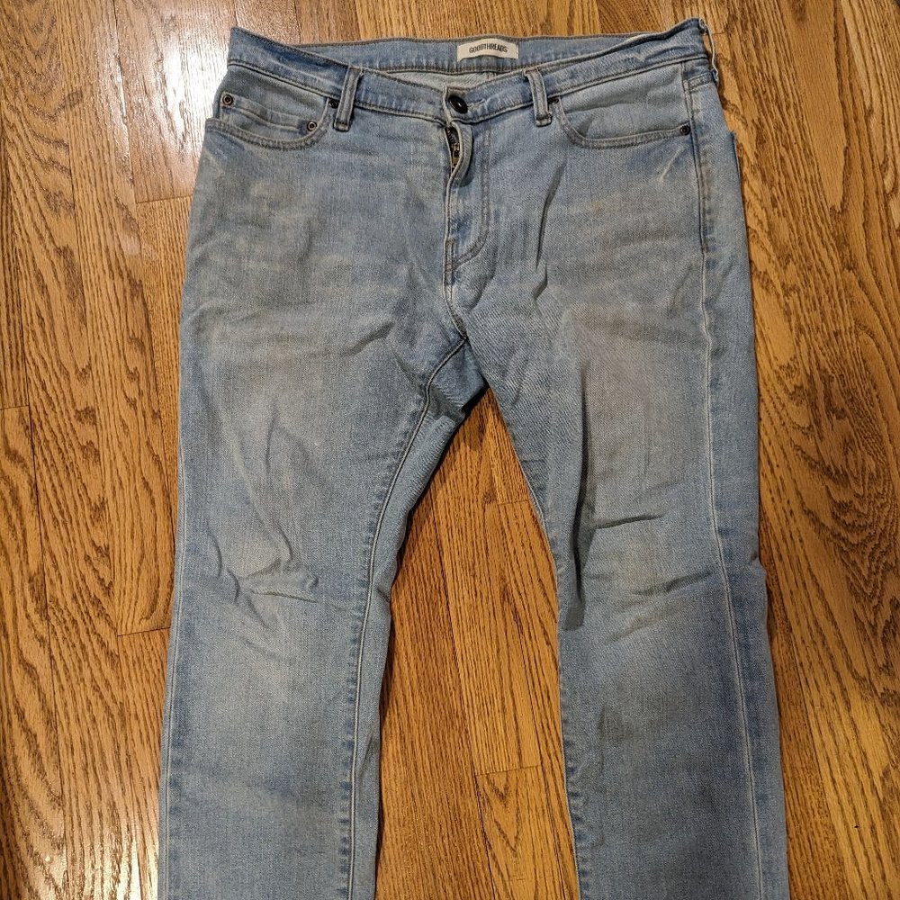 Mens Goodthreads Jeans Light Blue Skinny Jeans